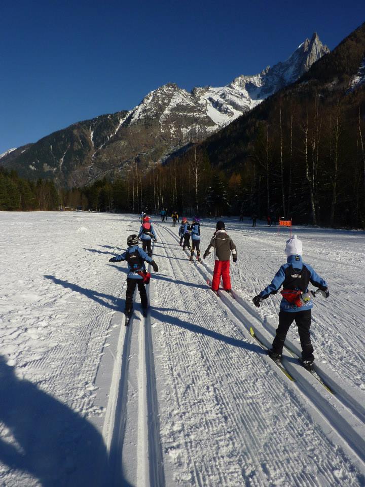 ski de fond chamonix