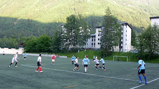 terrain de foot